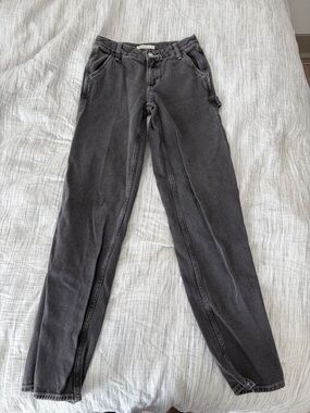 Pacsun Women’s Grey Low Rise Carpenter Jeans